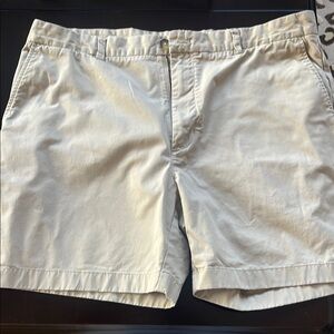 Vineyard Vines Tan Flat Front Shorts